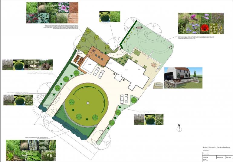 Ringwood, Hampshire Garden concept